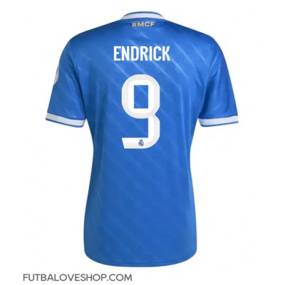 Dres Real Madrid Endrick #9 Tretina 2025-26 Krátky Rukáv Dres Real Madrid Endrick #9 Tretina 2025-26 Krátky Rukáv